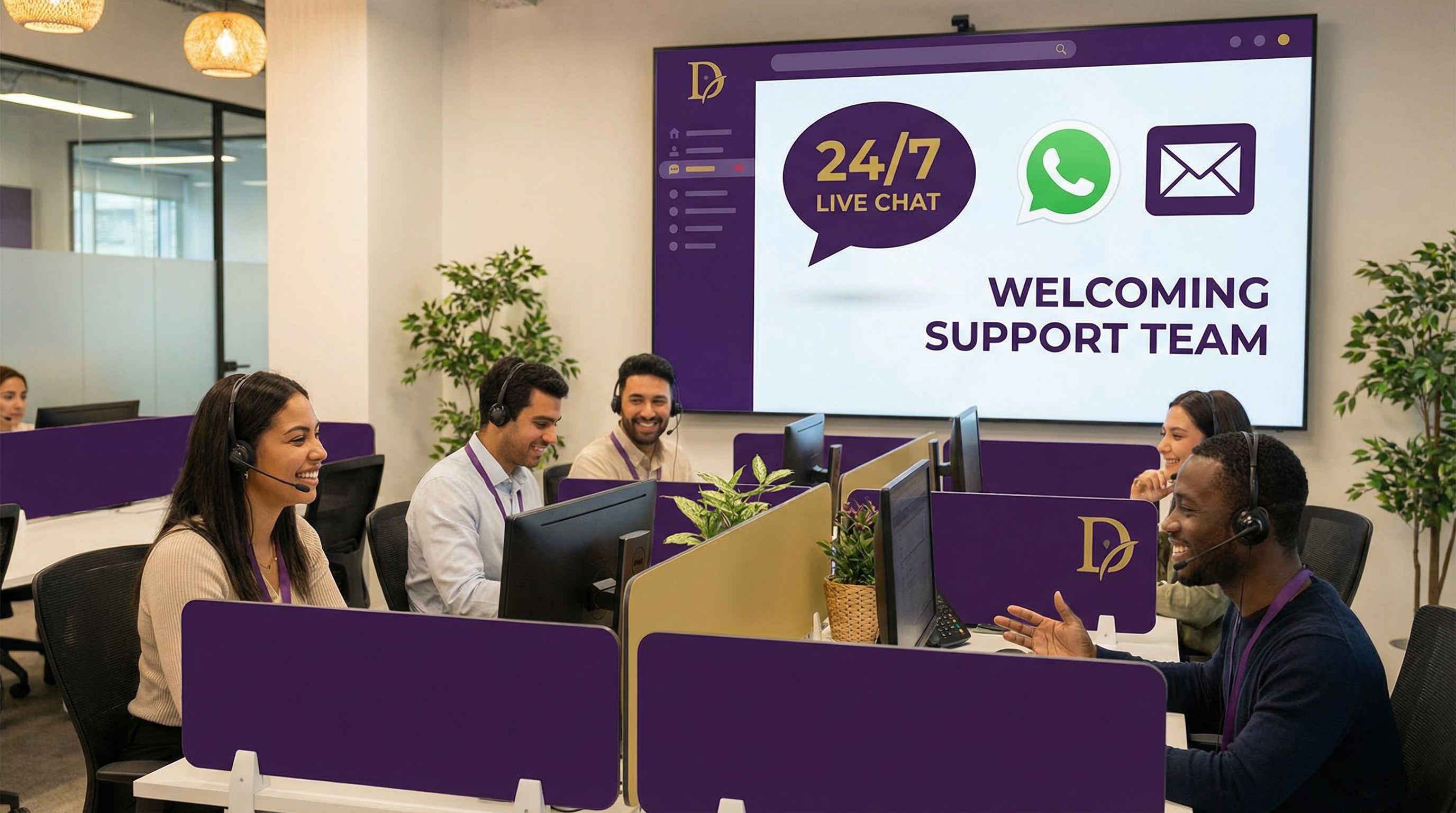 南宫2824小时客户服务团队